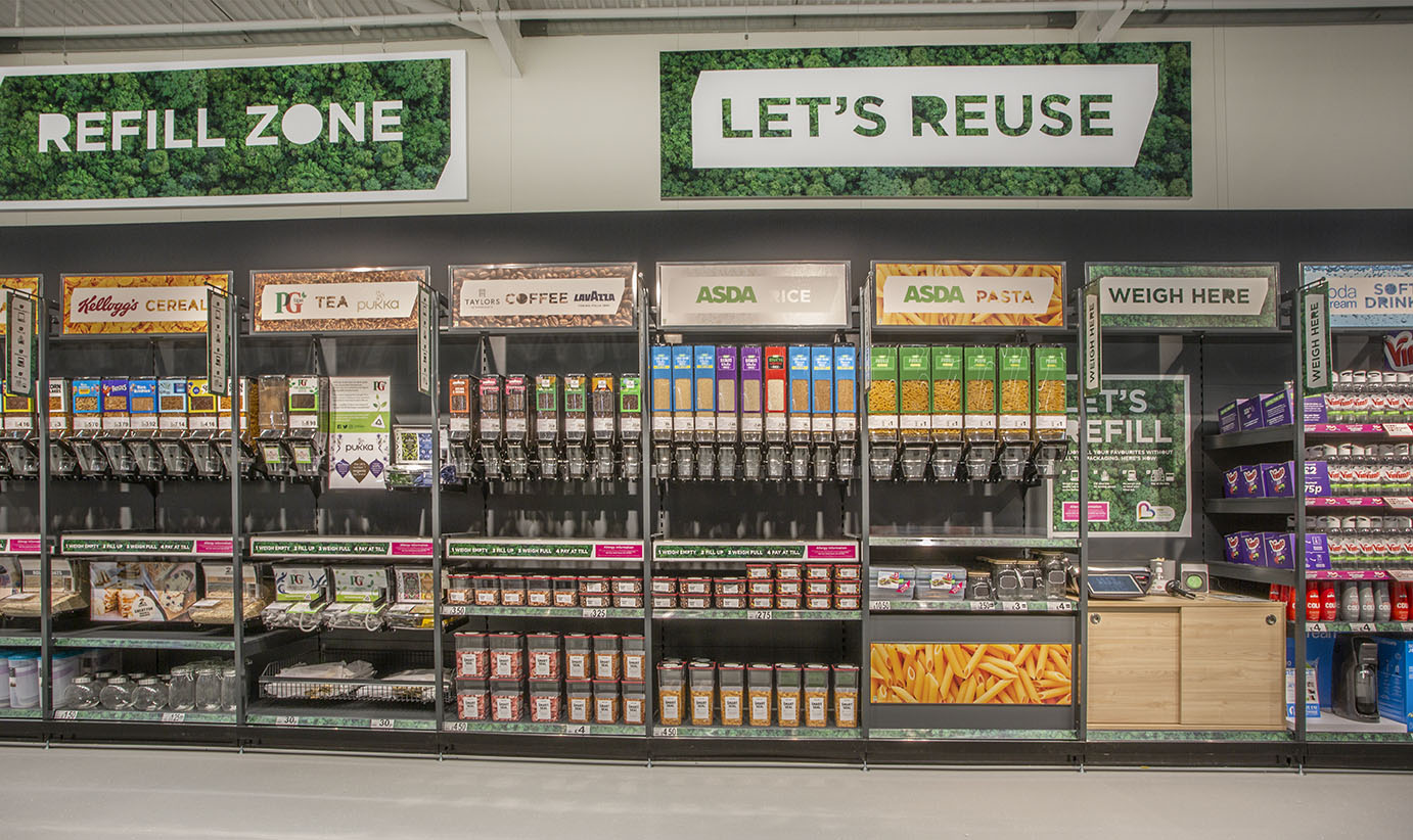 Refill rethink: Asda exiting 4-store product refill trials - Green ...