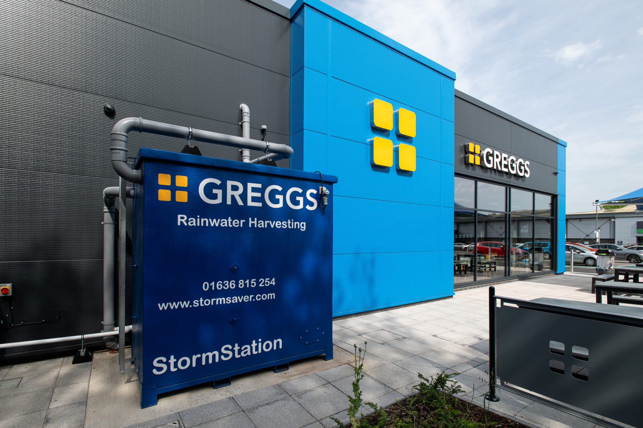 Greggs' shop of the future in Winchester