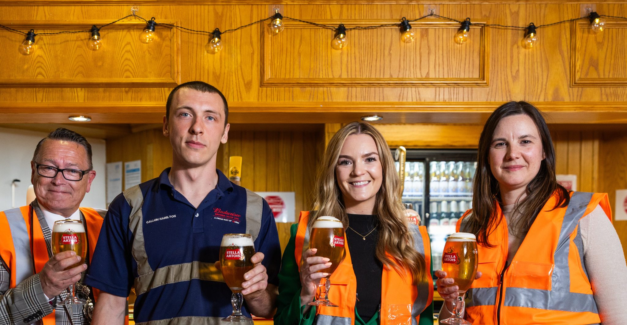 Politicians opened the wastewater treatment at BBG's brewery