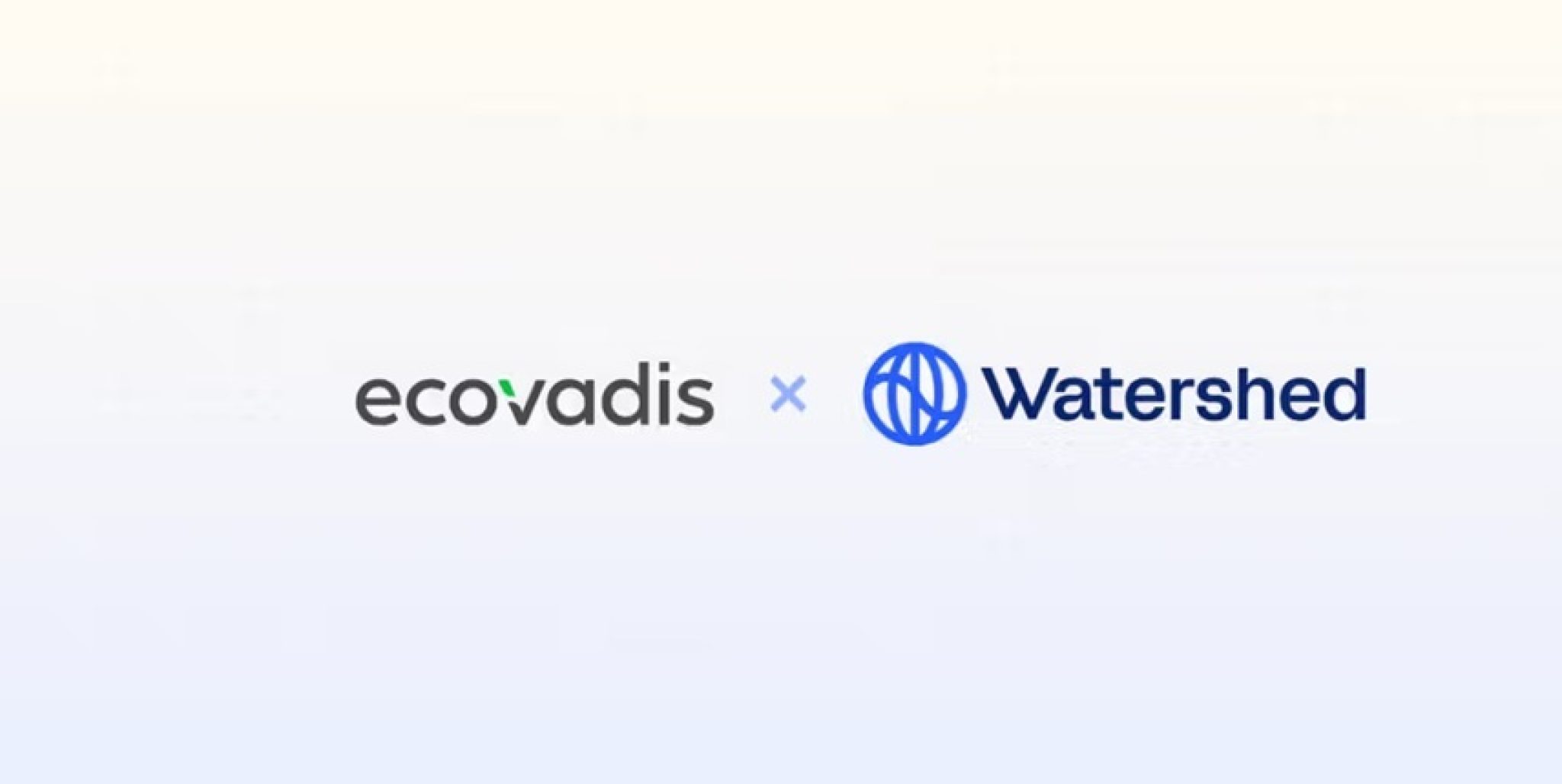 EcoVadis and Watershed announce partnership