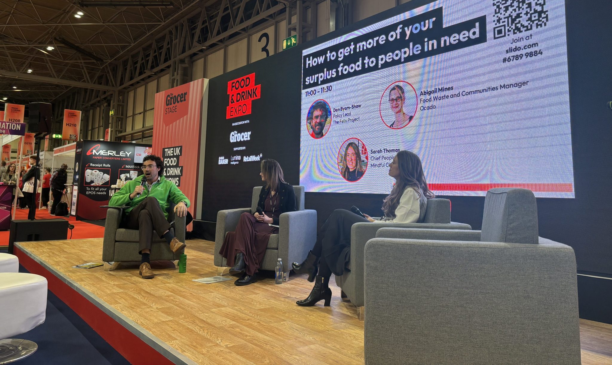 Supplier sustainability support was a hot topic at Food & Drink Expo 2026