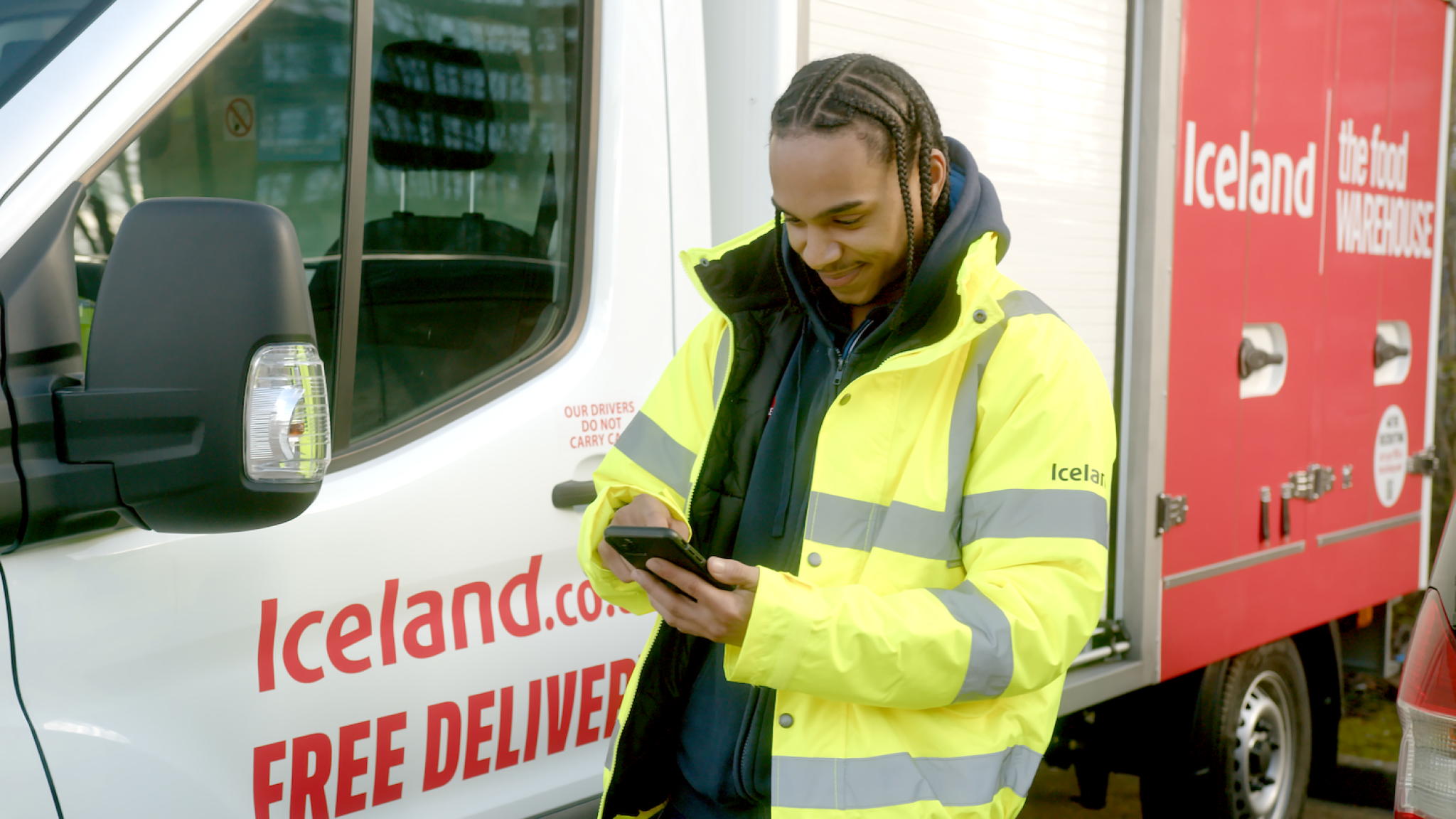 Iceland Foods delivery drivers using technology to limit carbon emissions