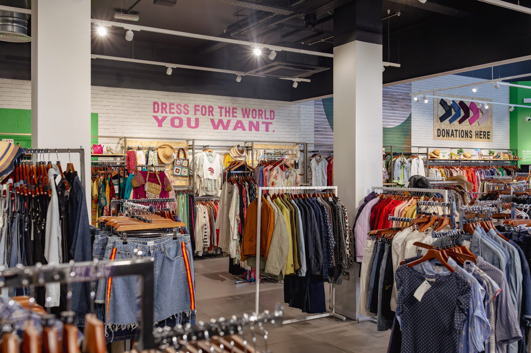 Oxfam is working with several partners including Thriftify to boost resale