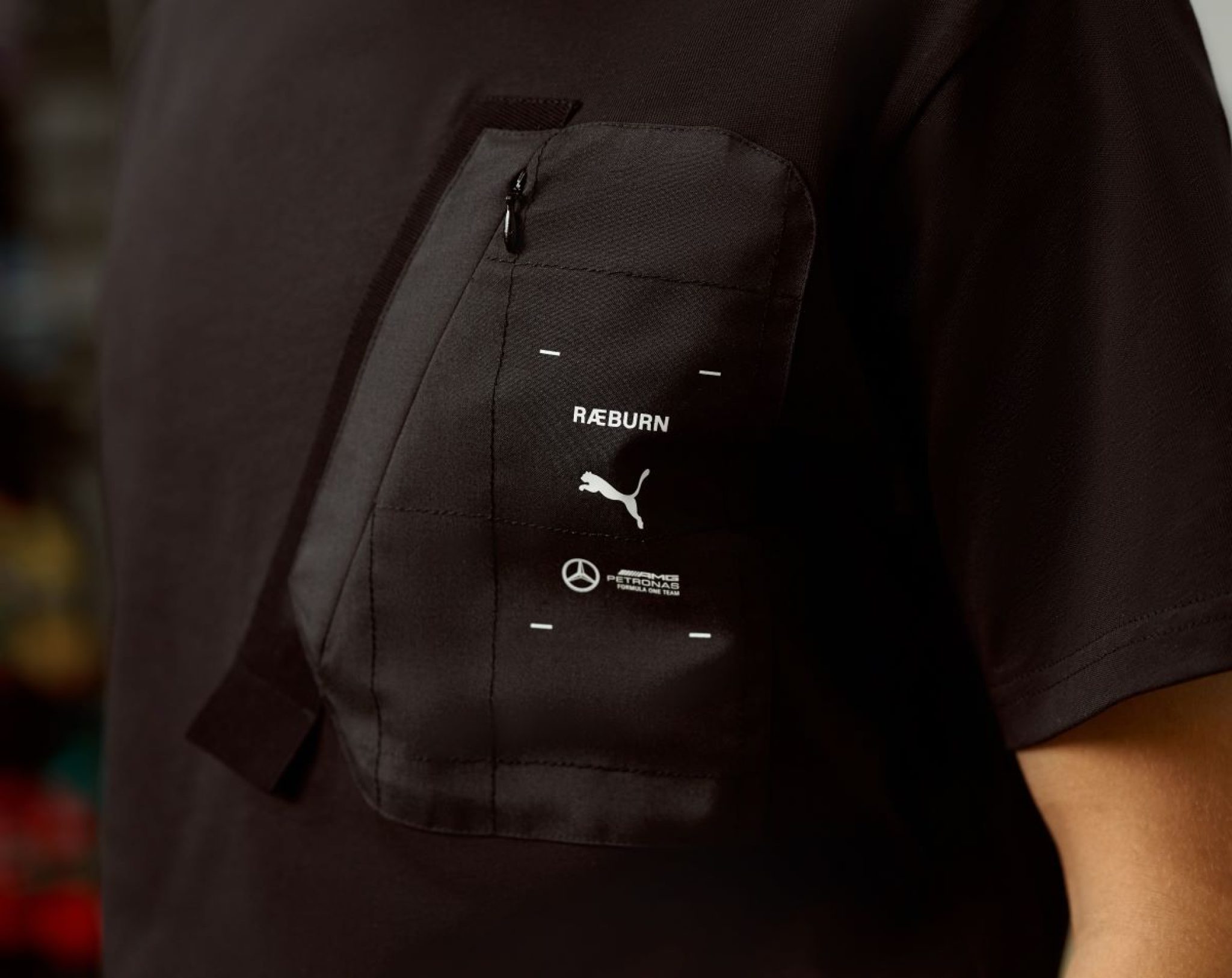 Upcycled fashion from Puma, Raeburn, and Mercedes F1