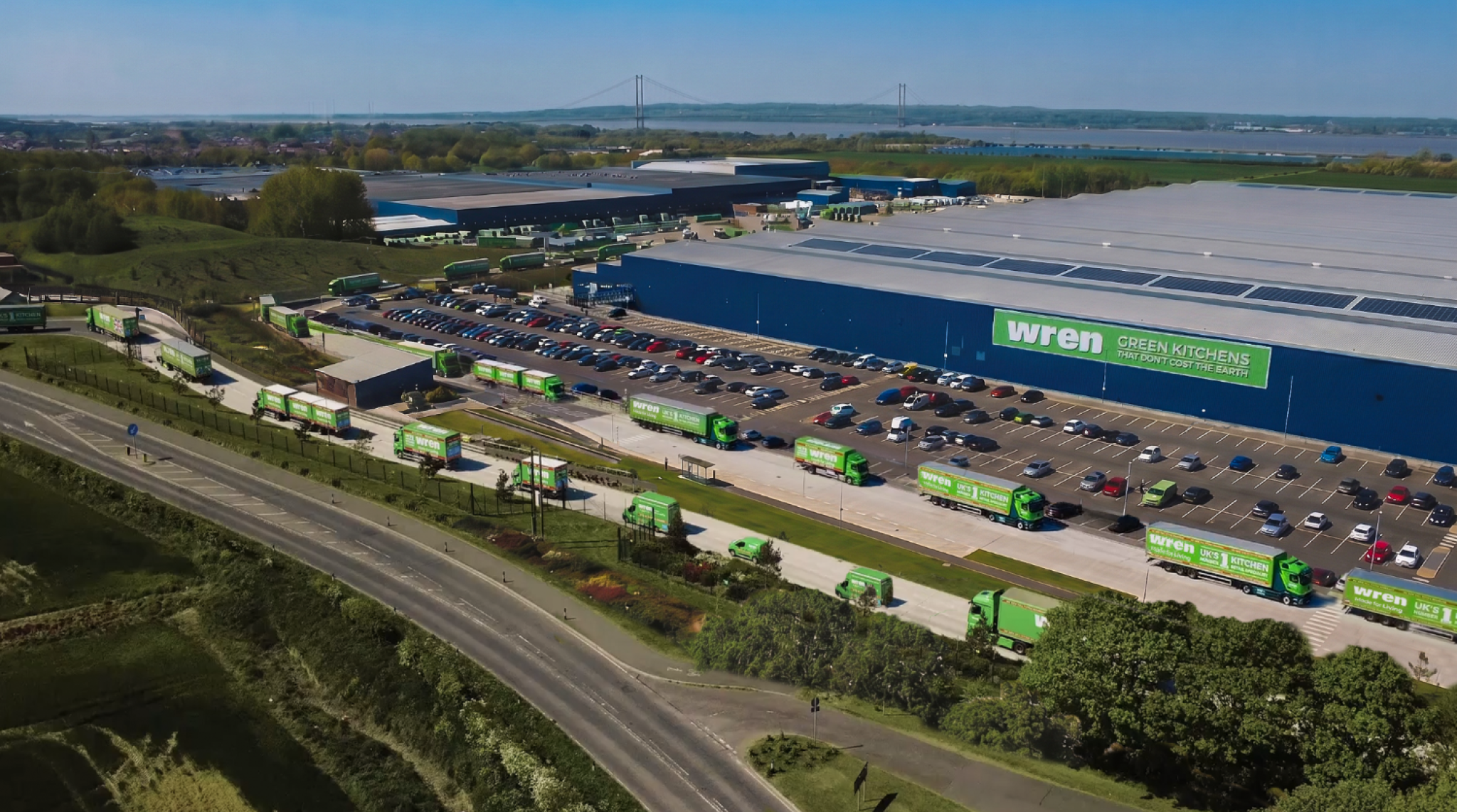 Electric HGVs come to Wren Kitchens' Barton-upon-Humber site